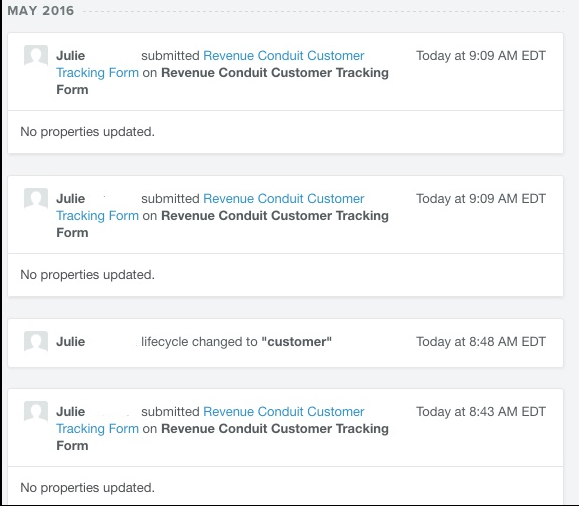 Revenue Conduit Setting HubSpot UTK site Tracking with Revenue Conduit